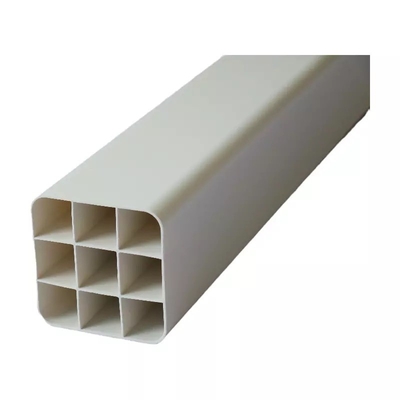 Conexión de pegamento de la cabeza cuadrada PVC de la red de tubería 150 * 100mm con forma rectangular personalizada