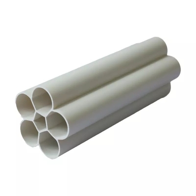 150*100mm Material PVC-U Tubo rectangular personalizado para el suministro de agua en la fontanería de edificios