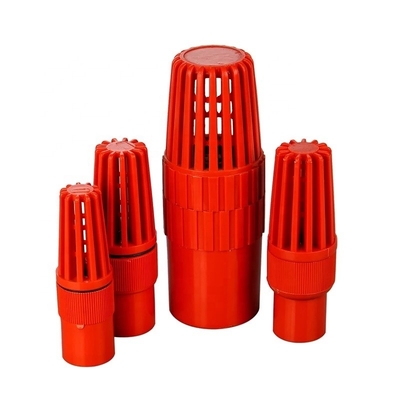 1 pulgada de PVC de pie válvula de color rojo válvula de bola con color gris blanco por los líderes de la industria