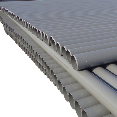 Conexión de pegamento 8 pulgadas PVC tubo de drenaje para agua de plástico de gran diámetro y drenaje