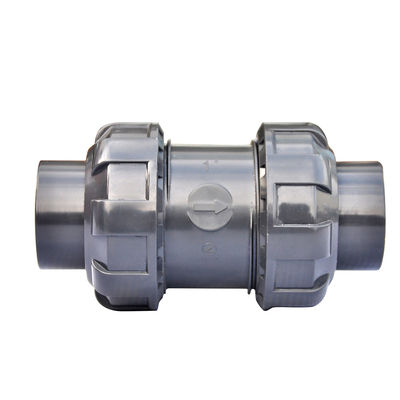 1.0MPA Presión ABS Manivela 2 pulgadas de PVC válvula de control de bolas fabricada con material de PVC
