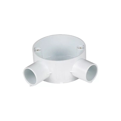 Accesorios de conductos de PVC de color blanco de 20 mm para plomería estándar AS/NZ y estándar DIN