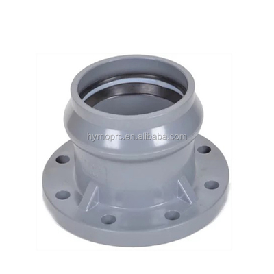 Fittings y conectores de tuberías de PVC OEM fabricados con unión de caucho según la norma DIN
