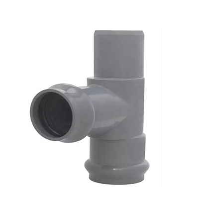 Fittings de tuberías de agua de PVC de plástico de 110 mm para necesidades de suministro de agua