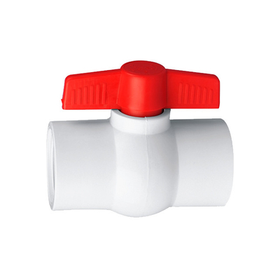 Fabricación de válvulas de bolas de doble unión de PVC de 6 pulgadas para el servicio de manija y moldeo ABS