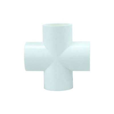 Esquema 40 3/4 pulgadas de PVC de 4 vías en el estándar ASTM D1785 para el suministro de agua