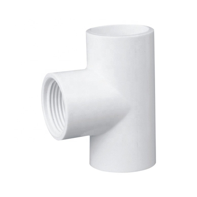 Esquema 40 3/4 pulgadas de PVC de 4 vías en el estándar ASTM D1785 para el suministro de agua