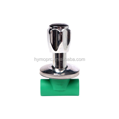 Válvula de bola de unión PPR de 32 mm fabricada por PPR Valve y estándar ASTM/DIN/ASNZ/JIS OEM