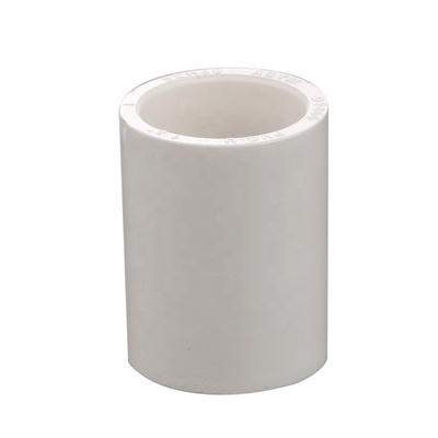 Fittings de tuberías de PVC blancas de 2 pulgadas para el suministro de agua y duraderos