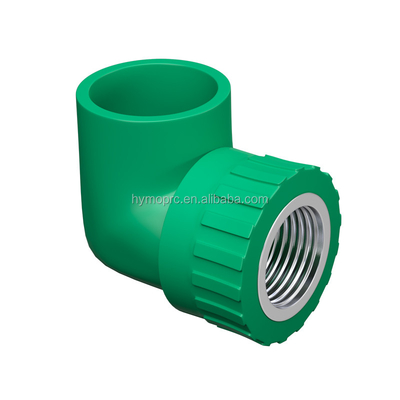 Muestra gratuita de tuberías y accesorios de PPR con brida de cabeza redonda y accesorios de agua de polipropileno