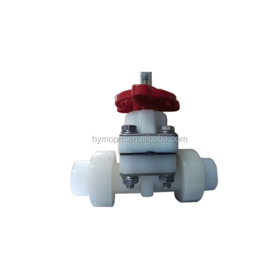PPH ASTM DIN Estándar 4 pulgadas de plomería sanitaria del tanque de fondo de la válvula de solenoide diafragma CPVC