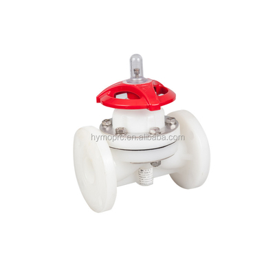 PPH ASTM DIN Estándar 4 pulgadas de plomería sanitaria del tanque de fondo de la válvula de solenoide diafragma CPVC