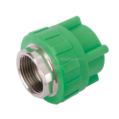 Pintura de plástico de latón de inserción de tuberías PPR Accesorios de tuberías Codo para la distribución de agua de 20 mm-400 mm