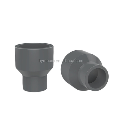 Color azul gris blanco PN10 UPVC Tee para accesorios de tuberías de suministro de agua en la norma DIN
