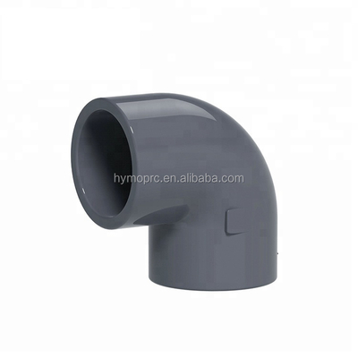 Color azul gris blanco PN10 UPVC Tee para accesorios de tuberías de suministro de agua en la norma DIN