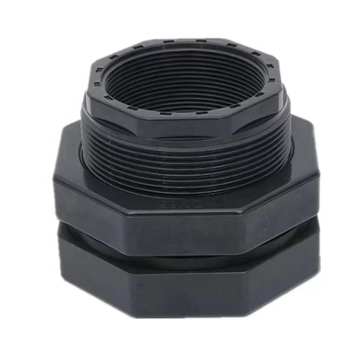 Conector de tanque de PVC de longitud estándar de 90 mm para instalaciones sanitarias de tuberías de suministro de agua