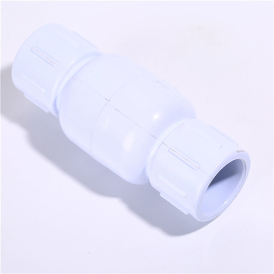 Válvula de verificación de bola de PP para bomba de pozo de alta presión Material de plomería 1/2 &quot;-4&quot; Color gris