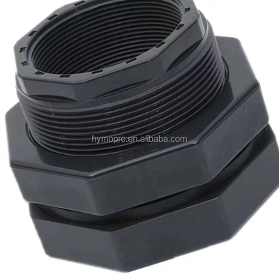 Conector de depósito de PVC de espesor estándar para accesorios de depósito de plomería y montaje de mamparas