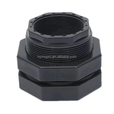 Conector de depósito de PVC de espesor estándar para accesorios de depósito de plomería y montaje de mamparas