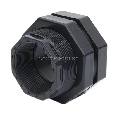 Conector de depósito de PVC de espesor estándar para accesorios de depósito de plomería y montaje de mamparas