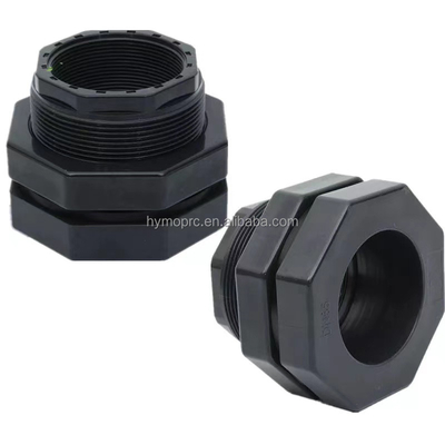 Conector de depósito de PVC de espesor estándar para accesorios de depósito de plomería y montaje de mamparas