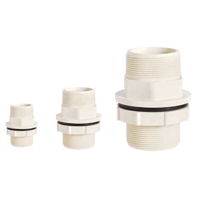 LARGO NORMÁTICO Valva de bola de CPVC Color de crema Accesorios para tuberías de CPVC con muestra gratuita