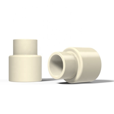 LARGO NORMÁTICO Valva de bola de CPVC Color de crema Accesorios para tuberías de CPVC con muestra gratuita