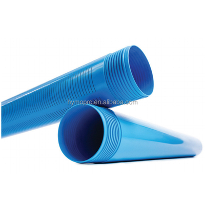Conexión de pegamento de PVC para tubería de casquillo de agua con ranuras de gran diámetro