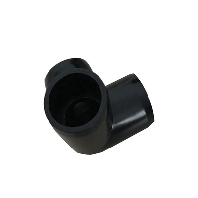 Fittings de tubería de PVC estándar Conector de soporte de esquina de 3 vías para material de PVC de tamaño 1/2 pulgada