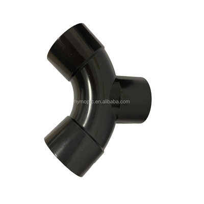 DN50 UPVC Y ramificación de tubería de tee con técnica de forja OEM soportado presión PN16