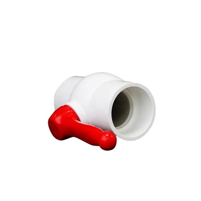 1 pulgada de PVC válvula de bolas para el suministro de agua energía hidráulica OEM personalización soportada