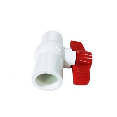 1 pulgada de PVC válvula de bolas para el suministro de agua energía hidráulica OEM personalización soportada