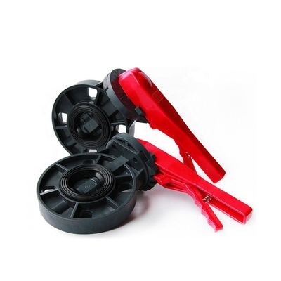 2 pulgadas válvula de bolas de agua doble brida energía hidráulica PVC UPVC Wafer válvula mariposa
