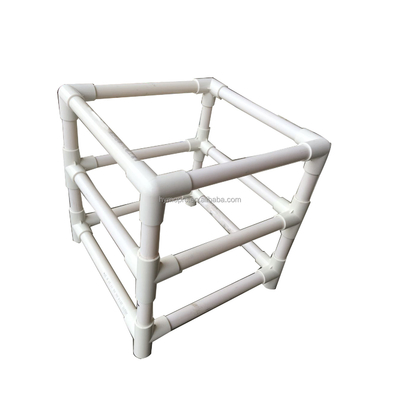 Instalaciones de tuberías de plástico OEM Codo 3 Way Corner para kits de bricolaje y muebles
