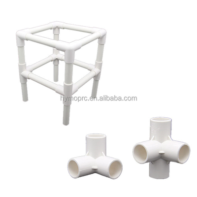 Tipo de hilo NPT Muebles de plástico Brackets de postes para el tanque de peces y el suministro de agua garantizado