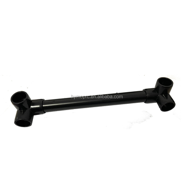 Accesorios de conector de tubería de PVC para fontanería ASTM Sch40 Personalizar Color negro 1/2 &quot;Codillo