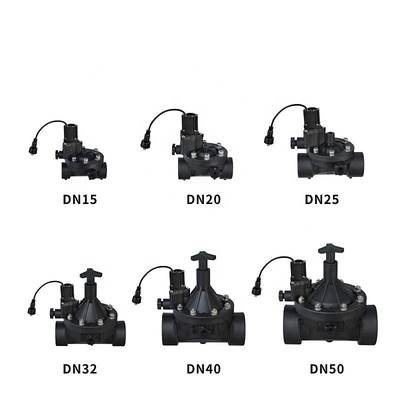 Válvula de control de solenoides de riego agrícola IP65 24V Pulso 6-24VDC
