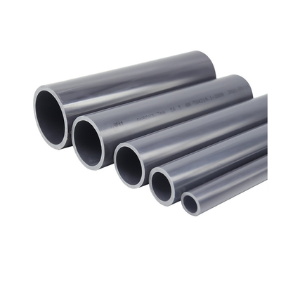 Tubo de conducto eléctrico de PVC para conexión de pegamento Gris Norma ASTM UL 651 Sch 40 Tamaño