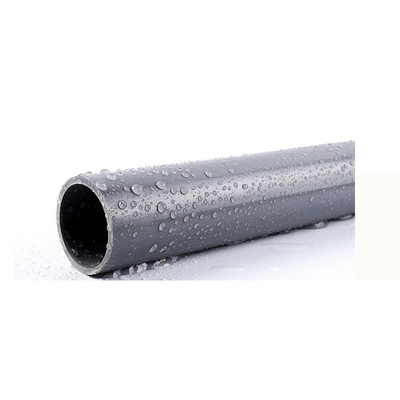 Tubo de conducto eléctrico de PVC para conexión de pegamento Gris Norma ASTM UL 651 Sch 40 Tamaño