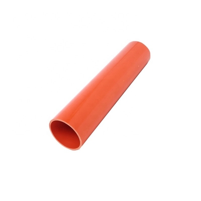 Tubo de CPVC de color naranja para protección de cables de espesor 2.8M Servicio de procesamiento de moldeo