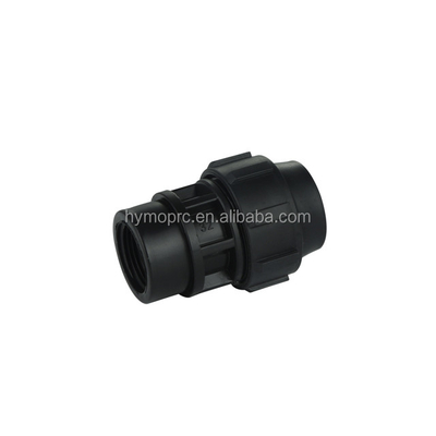 Fittings de tuberías de compresión de HDPE y PP de 20 mm-400 mm para sistemas de riego de larga duración