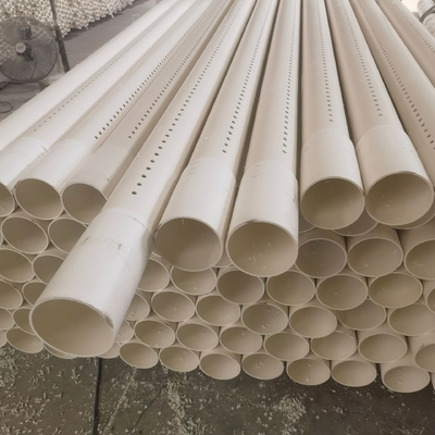 Tubos perforados de drenaje de PVC de 4 pulgadas para un drenaje eficaz del agua y un sistema mejorado