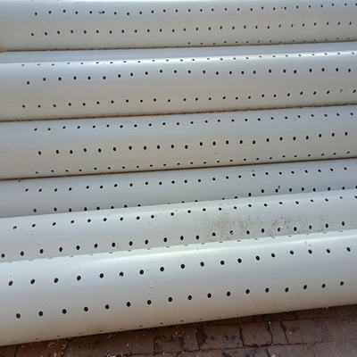 Tubos perforados de drenaje de PVC de 4 pulgadas para un drenaje eficaz del agua y un sistema mejorado