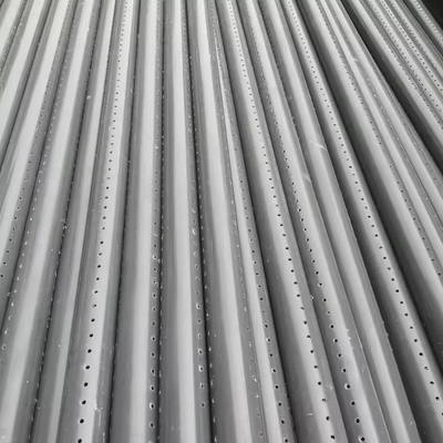 Tubos perforados de drenaje de PVC de 4 pulgadas para un drenaje eficaz del agua y un sistema mejorado