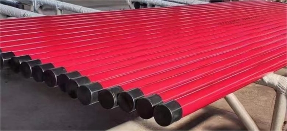 Servicio de moldeo de tubos de acero sin costura con pintura negra y extremos abovedados
