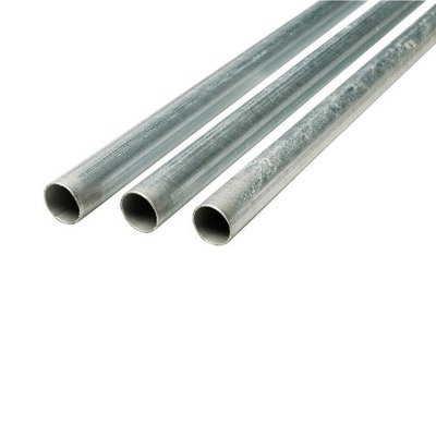 espesor estándar 3/4&quot; tubo de conducto EMT metálico tubo galvanizado para el procesamiento de moldeo