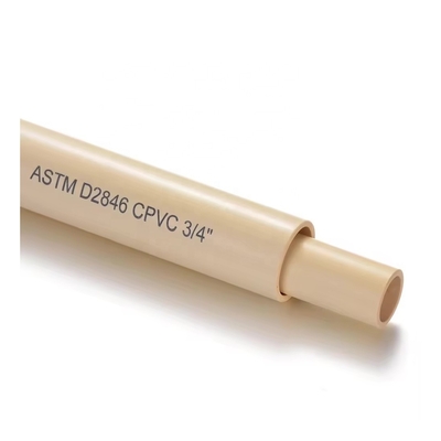Fittings de tuberías de PVC de 3/4 pulgadas CPVC SCH 40/80 ASTM D2846 moldeado para el suministro de agua